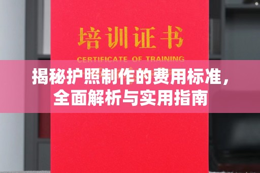 颍泉揭秘护照制作的费用标准，全面解析与实用指南